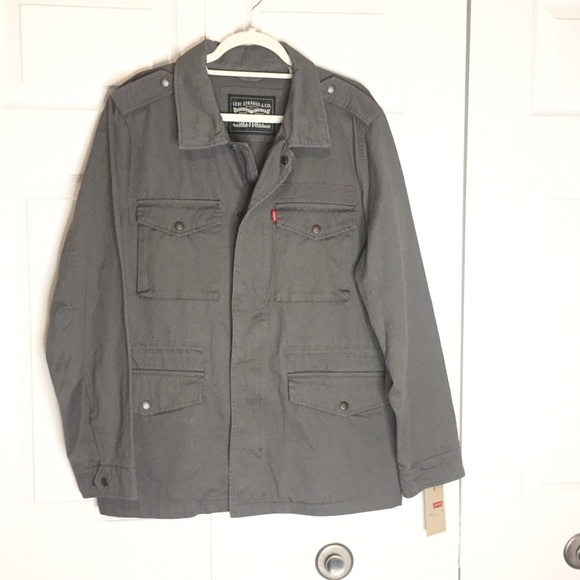 Levi's Midweight 4-Pocket Logo-Print Field Jacket - Picture 2 of 8